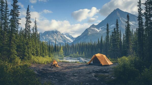 Les plus beaux sites de camping sauvage au cœur de la nature canadienne